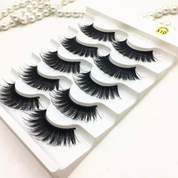 Other - 10 sets Real Mink Lashes